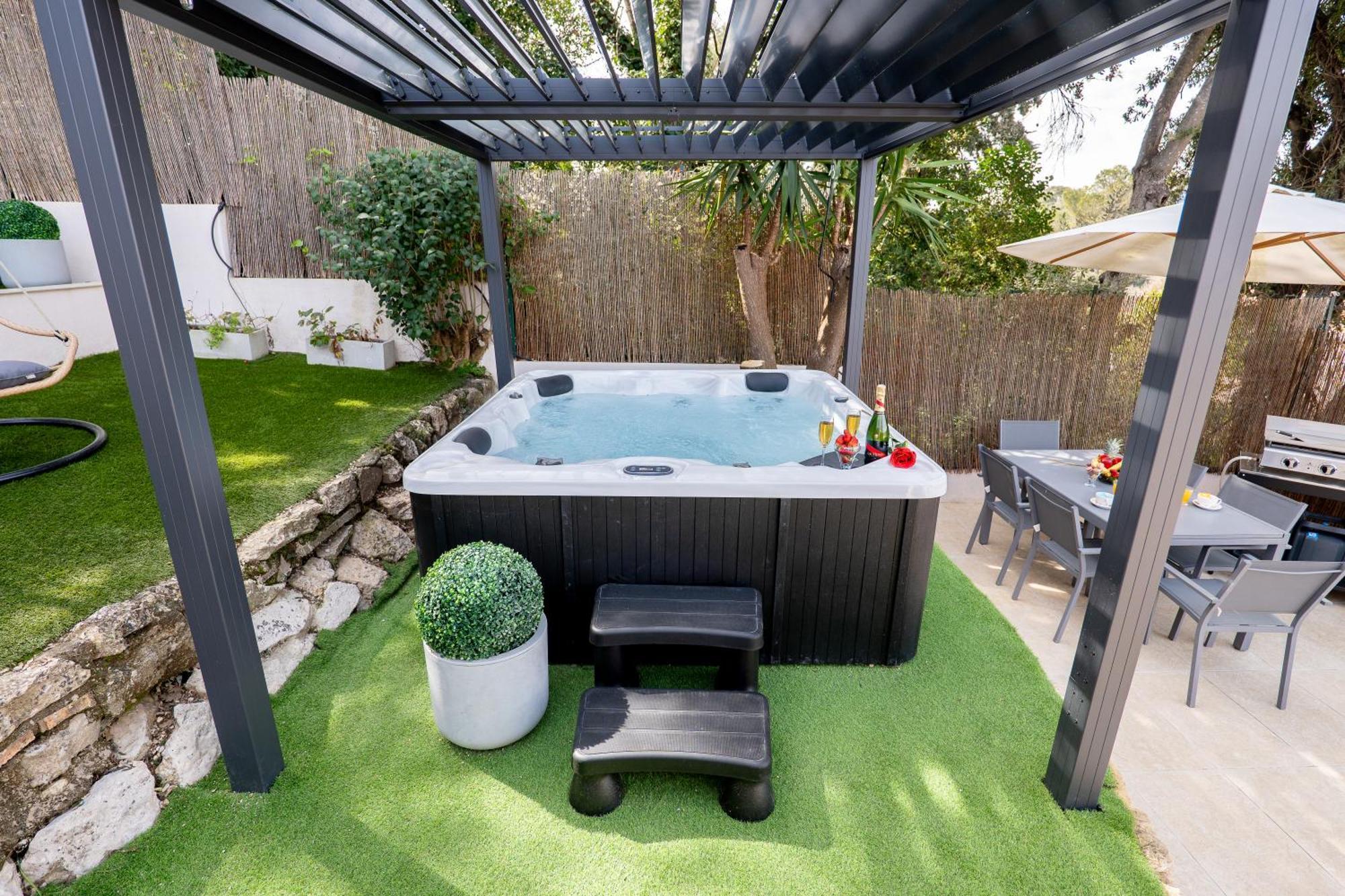 Вилла Piscine-Jacuzzi-Videoprojecteur-Clim La Perle Rare Мужен Экстерьер фото